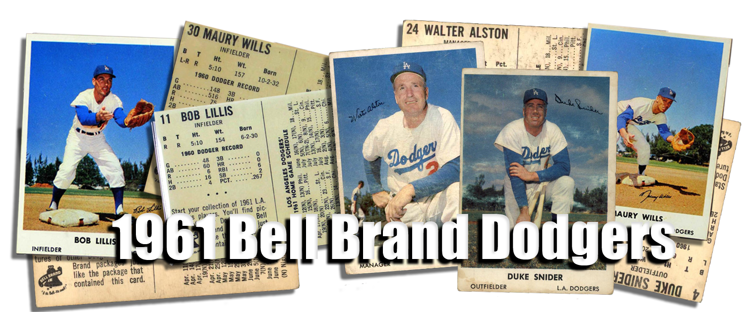 1961 Bell Brand Dodgers 